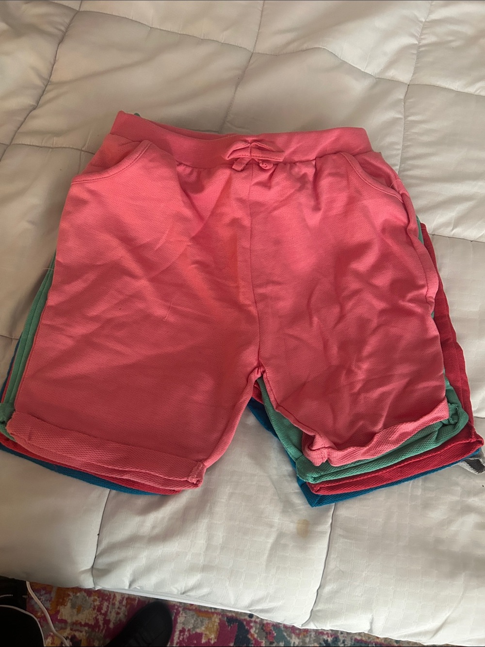 Bundle 5 Pink Drawstring Shorts